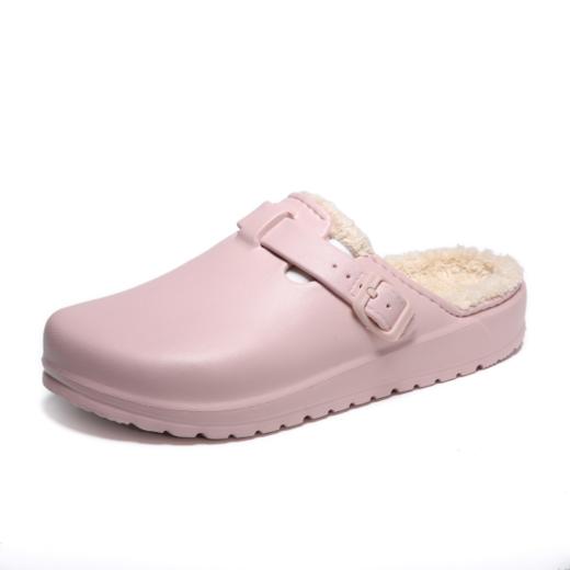 【沐春初夏出口日韩冬季加绒防滑情侣款包头棉拖（MT0225） 】加厚！防水！防滑！还不怕脏！温暖呵护，不惧寒冬这款棉拖我们一直出口日韩，品质不用多说，颜值更是10分在线！   商品图3