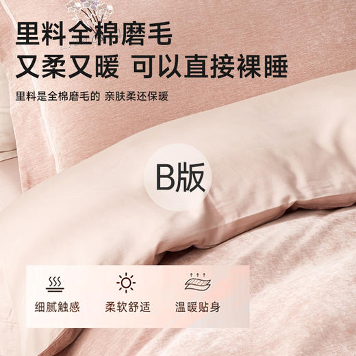 臻品雪尼尔轻奢刺绣四件套(墨香集) 商品图3