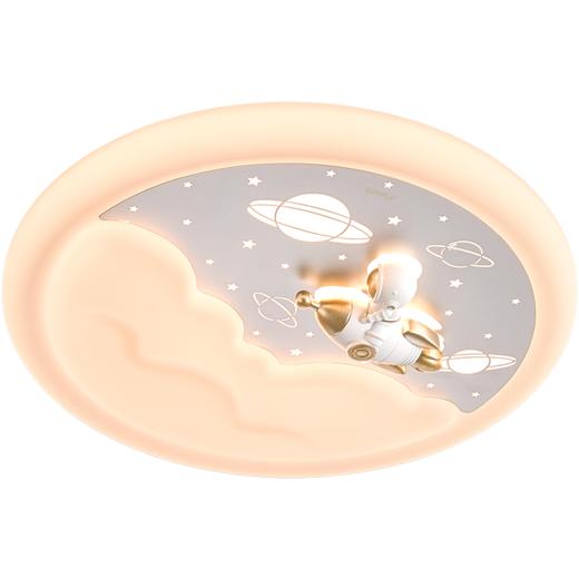 欧普（OPPLE）太空漫游卧室卡通圆形声控儿童房吸顶灯 商品图6