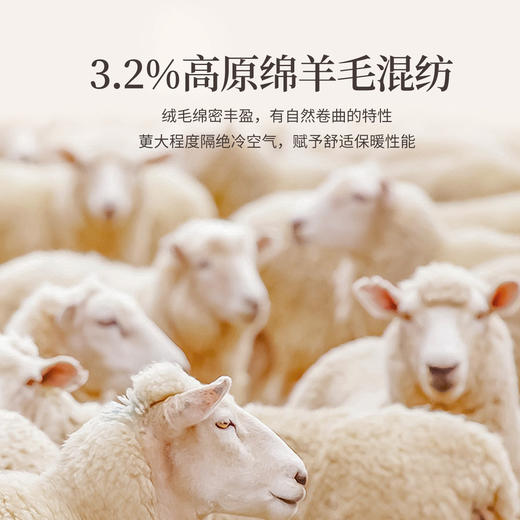 【11/5新品】熙世界湖水蓝绵羊毛圆领毛衣女冬季2025新款高级感加厚落肩针织衫 商品图3