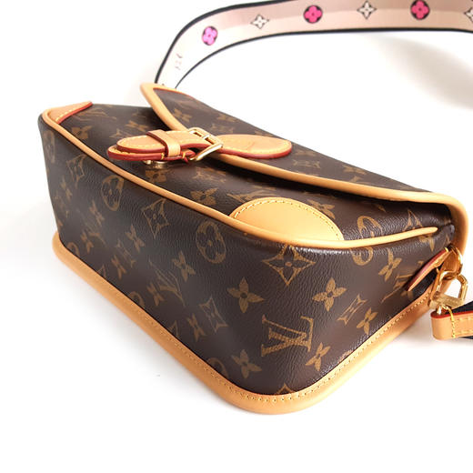 【全新】LV路易威登DIANE手袋M45985老花黑肩带DIANE法棍包单肩包女士311025AK25 商品图7