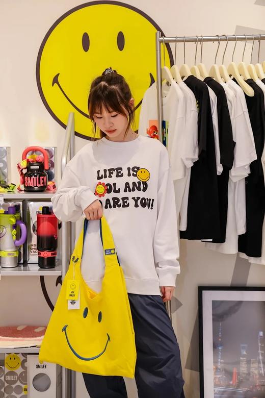 Lee×Smiley 笑脸托特包🔥风靡全球53年！法国国际潮流设计品牌Smiley×Lee联名款托特包系列😊真的巨好看！巨能装！容量党通勤党狂喜~ 商品图12