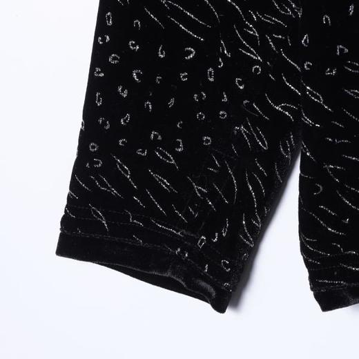 T4990SDSA男士秋冬新款痞帅男装韩版抽象印花绒面半高领长袖T恤百搭潮 商品图4