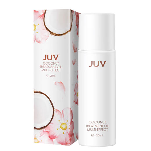 JUV觉芙多效椰子护理油护发护肤卸妆保湿身体精油按摩油全身SPA全液态不凝固 商品图5