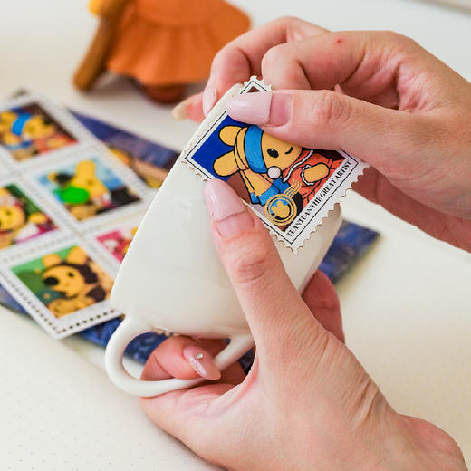 团团大艺术家系列邮票贴纸 商品图2