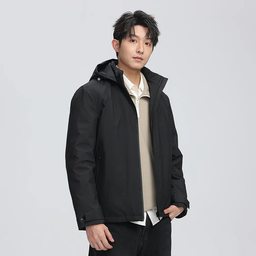 【2111】秋冬季轻薄男士可拆卸帽子羽绒服【个调羽绒服专场】 商品图4