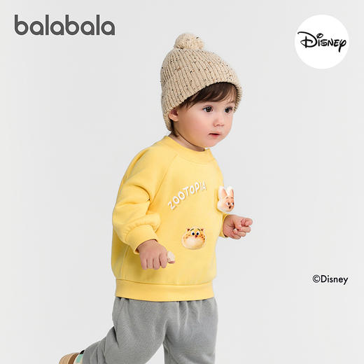 【迪士尼IPbalaOne】巴拉巴拉童装儿童卫衣加绒冬季2025新款上衣 商品图3
