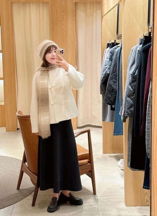 【高品质私服】【IC羊毛摇粒绒短款大衣】布面蓬松饱满，绒感十足，柔软有型G1583-CC【无标出货 介意慎拍】 商品图9