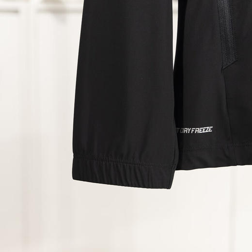 李宁运动外套男子健身系列轻薄透气针织立领风衣AFDV239 黑色AFDV239 商品图4