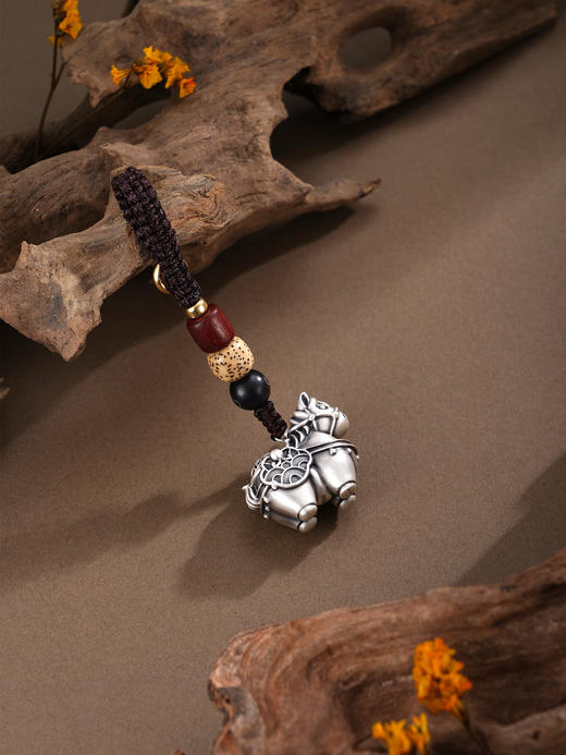 子佩集【马上转运】S999银钥匙扣【DZ1251】球可转动2510 商品图4