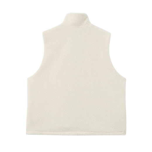 ONIARAI/鬼洗25秋冬新品女款花纹刺绣羊羔绒牛仔马甲 B340240 商品图4