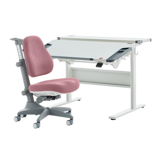 3岁+ 康朴乐气压棒升降学习桌 | 伯克利s桌+牛顿椅 尺寸：106cm*80cm，送原装椅套 商品图0