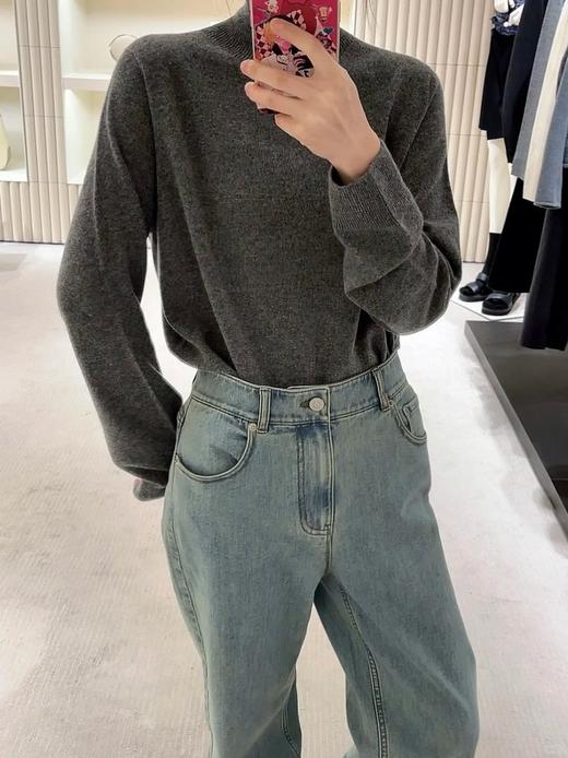 【高品质私服】【IC粗纺羊绒高领套头针织衫】色泽自然柔和，条干均匀，纹路清晰，绒面丰富G1126-CC【无标出货 介意慎拍】 商品图1