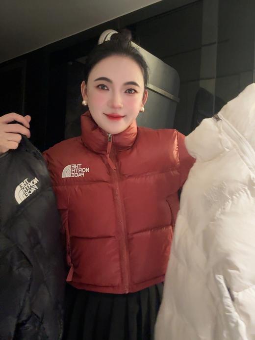 北家肯豆同款徽标Logo印花短款立领面包羽绒服（蕾姐上身S，小短款卡码拍大）（预订两天左右发） 商品图2