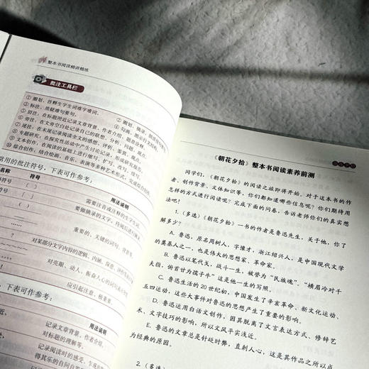 整本书阅读精讲精练 朝花夕拾 名著导读 初中高中部编版教材核心书目 商品图9