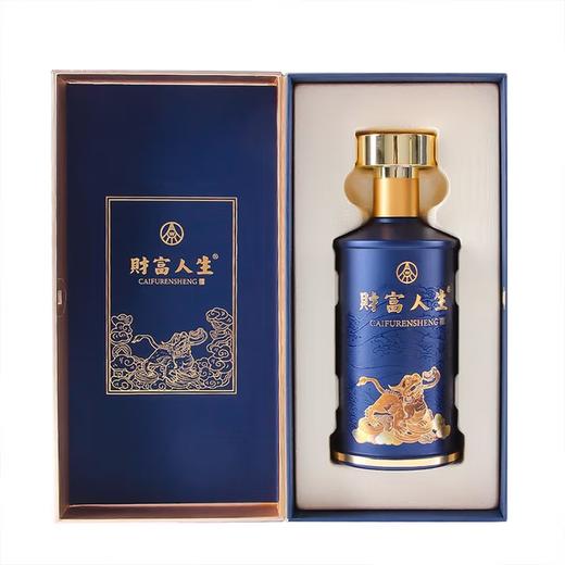 【嫡系好价】2022年 五粮液 财富人生 典藏 52度 浓香型白酒 500ml*6瓶整箱 商品图2