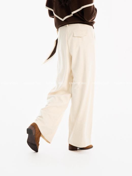 【门店同款】ENJOY冬季气质压褶阔腿裤 167295189 商品图2