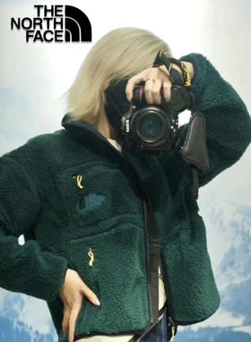 北面女士羊羔毛外套110404