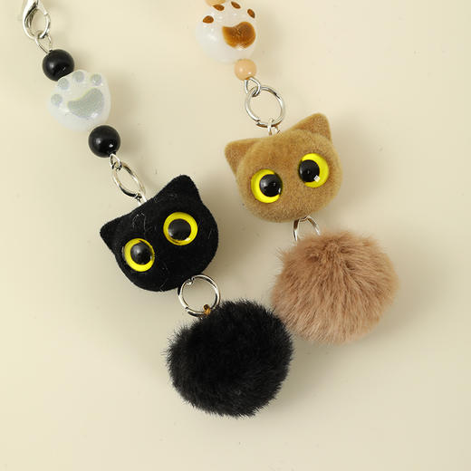 创意毛绒玲珑猫咪对装挂件纪念日百货门店同款166744026 商品图2