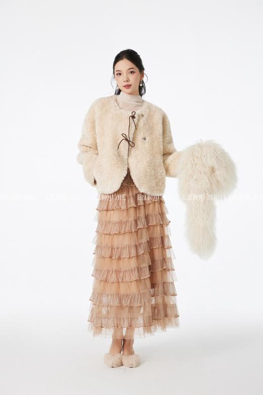 【门店同款】ENJOY冬季“暖冬软糖”双蝴蝶结扣外套 167750111 商品图7