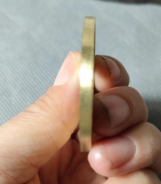 古法文创铸币 黄宋九叠  文房铜镇 QQH30 商品图8