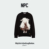 NPC潮牌【至臻羊毛胶囊】丝光澳毛绒嵌花圆领套头毛衣男NP5ASW04 商品缩略图0
