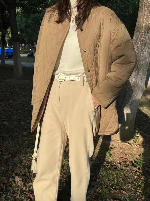 【高品质私服】【IC骆驼绒羊毛剪绒棉棉服】手感细腻 柔软蓬松 独特的两面穿设计，不仅是颜值担当N1128-CC【无标出货 介意慎拍】 商品图3