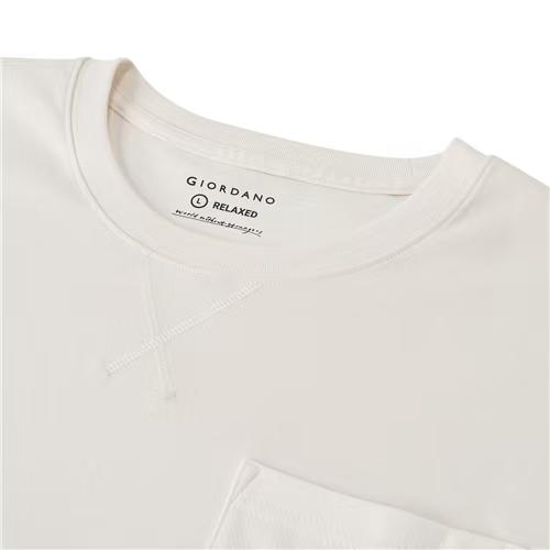 佐丹奴男装25年商场同款索罗娜弹力保型针织百搭贴袋T恤衫01025244 商品图7