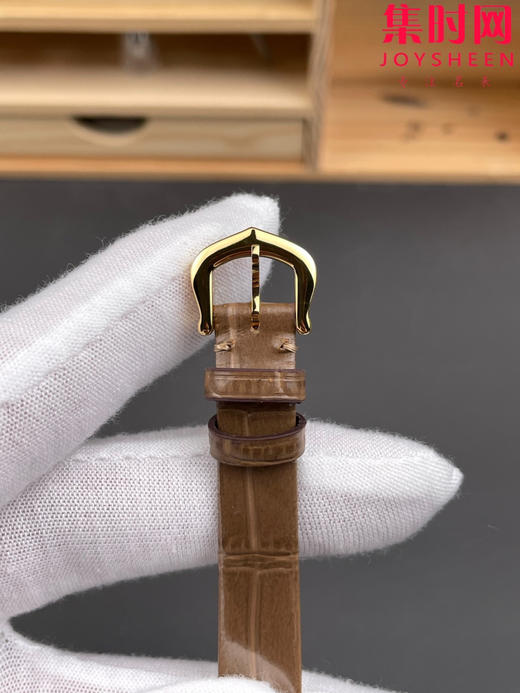 AF卡地亚Baignoire浴缸系列 女士石英腕表 高端美洲鳄鱼皮表带版 商品图7