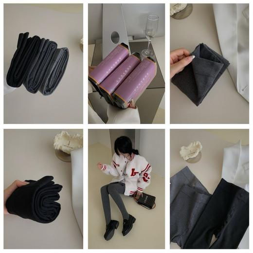 NSY302发热婴儿绒打底裤200d瘦腿袜连脚1200d女神保暖裤200g棉袜 商品图1