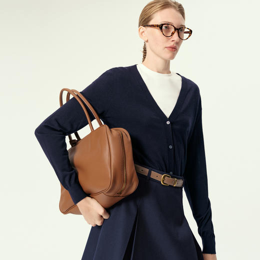 【特惠不退货】伊芙丽女士V领舒适毛衣/针织衫1FA232471 商品图2