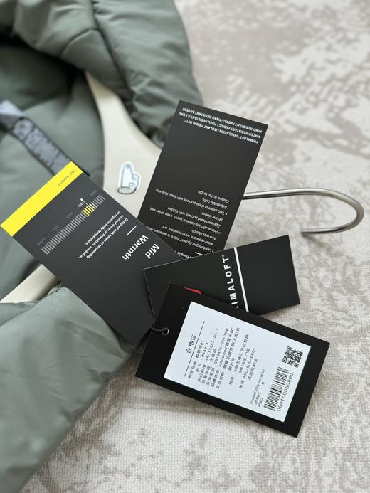 D110420防风防水轻量多功能翻领衬衫式棉服外套男女同款 商品图6