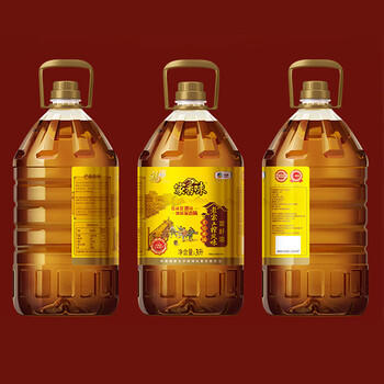 家香味老家土榨菜籽油3L 【保真菜籽油】 非转基因食用油 中粮出品 /粮油调味 /食用油 /菜籽油 商品图2