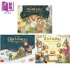 【中商原版】Amy Adele发声书 共3册 睡前名曲精选The Bedtime Music Book 生日/新年的歌声Songbook 英文原版 亲子童书音乐书 商品缩略图0