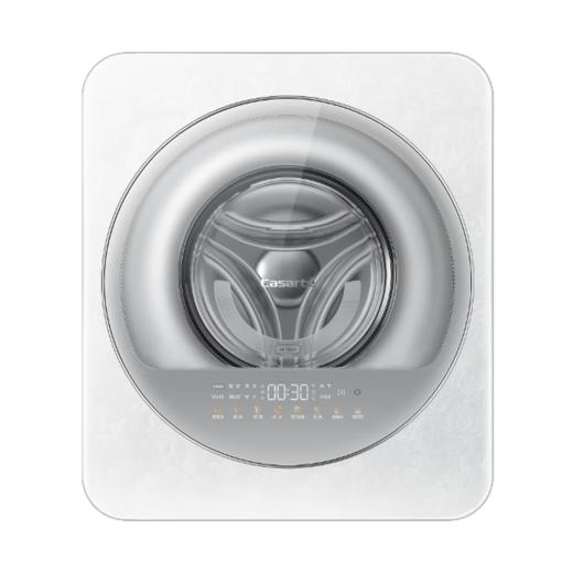 卡萨帝壁挂洗衣机 迷你全自动儿童宝宝衣物洗护婴儿小型内衣裤洗衣机 带烘干 紫外除菌 高温煮洗 白色 CB HB3EDUTBWAU1 商品图6