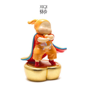 稀奇艺术《宝马得福》马年礼物家居桌面摆件