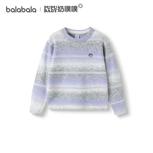 【奶噗噗IP】巴拉巴拉童装儿童毛衣女童2025冬新款针织衫 商品图4