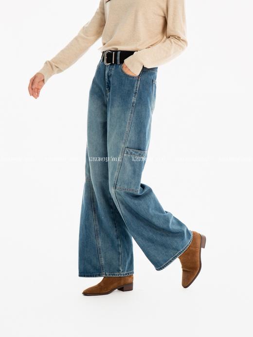 【门店同款】ENJOY冬季工装阔腿裤 167145244（加绒） 商品图1