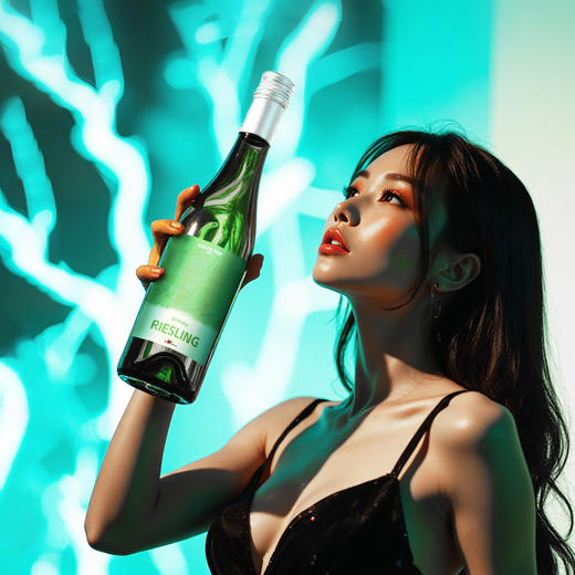 【新品】奥兰艺术家德国雷司令半干白葡萄酒11°750ml 德国莱茵产区原瓶进口 高端白葡萄酒 商品图2