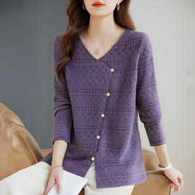 长袖蕾丝衫女大码女装2026新款早秋季减龄洋气打底衫上衣V领小衫