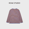 ROMI STUDIO“慵懒随性”棉质冚车双线撞色落肩长袖T恤 RWCAS66962 商品缩略图1