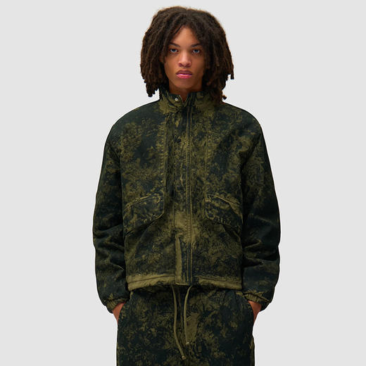 Arte Allover Paint Jacket 军事风手绘涂色立领夹克外套 商品图0