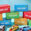 【独立包装❗️携带方便】儿童箱柜汽车铁皮车赛车男孩益智玩具3到6岁合金轨道变形卡车赠品。ja 商品缩略图3