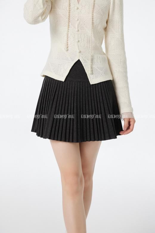 【门店同款】ENJOY冬季减龄百褶半裙 167445651 商品图0