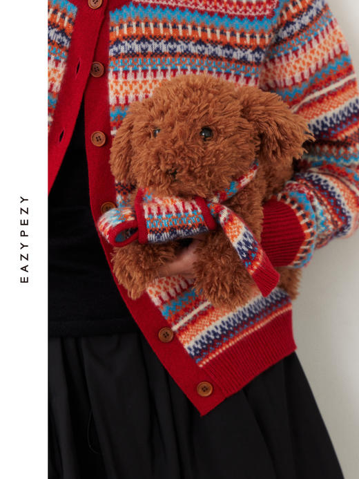 宠物羊绒围巾羊绒发带 商品图0