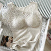 里料3.2%桑蚕丝  蕾丝带杯保暖背心   A-5460 商品缩略图3