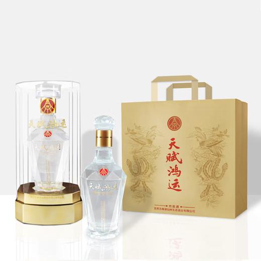 【口粮好酒】五粮液 绿豆竹荪酒 天赋鸿运 钻石款 52度 500ml*6瓶整箱 商品图1