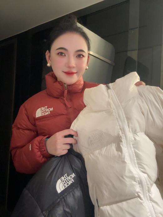 北家肯豆同款徽标Logo印花短款立领面包羽绒服（蕾姐上身S，小短款卡码拍大）（预订两天左右发） 商品图1