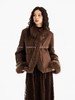 【门店同款】ENJOY冬季“游牧漫寻”暮色古堡皮草外套 167450097 商品缩略图1