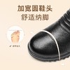 信诺真皮妈妈短靴软底舒适女鞋2025冬季新款加绒加厚保暖棉鞋皮鞋X5M037-232 商品缩略图2